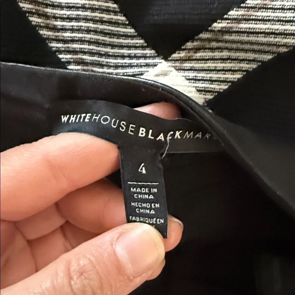WHBM Wool Blend Knee Length Skirt. Size 4